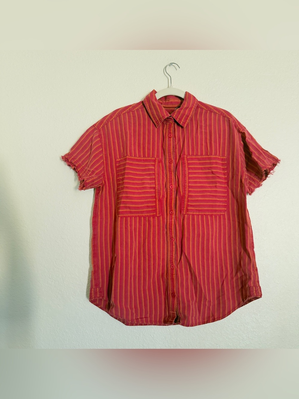 Nwot Free people we the free Christopher linen shirt - Picture 2 of 8